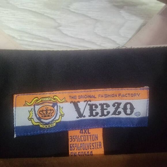 Veezo Vintage Scarface Buttom Down SZ 4XL Tony Montana RARE - Picture 6 of 7